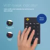 R-Go Tools Numeric keypad R-Go Numpad Break, ergonomiskais cipartastatūra ar pārtraukuma programmatūru, Bluetooth, melna