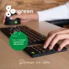 R-Go Tools Numeric keypad R-Go Numpad Break, ergonomiskais cipartastatūra ar pārtraukuma programmatūru, Bluetooth, melna