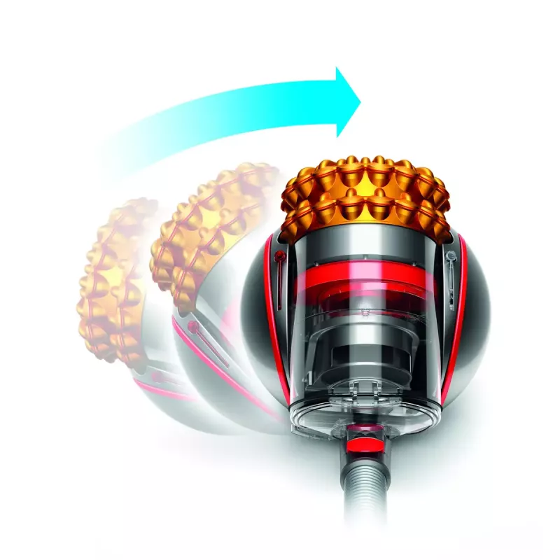 Cilindriskais putekļsūcējs Dyson Cinetic Big Ball Multi Floor 2 — 700 W, 0,8 L, 150 AW sūkšanas jauda, bez maisiņa, 9,64 m rādiuss
