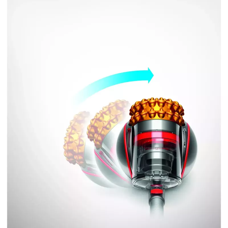 Cilindriskais putekļsūcējs Dyson Cinetic Big Ball Multi Floor 2 — 700 W, 0,8 L, 150 AW sūkšanas jauda, bez maisiņa, 9,64 m rādiuss