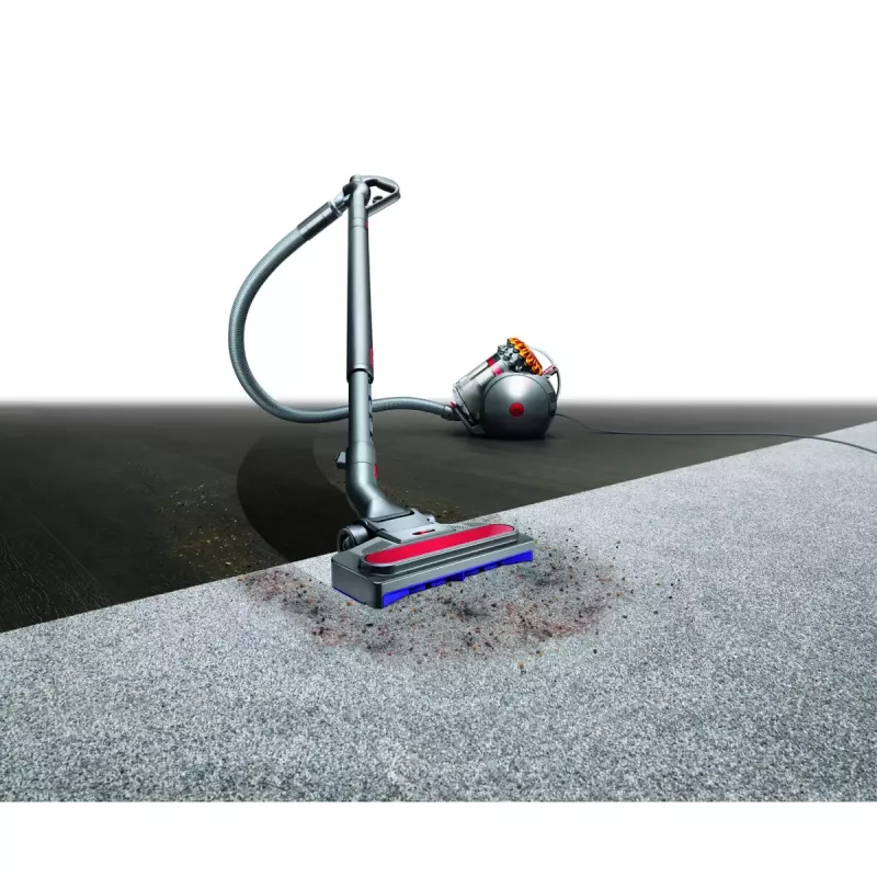 Cilindriskais putekļsūcējs Dyson Cinetic Big Ball Multi Floor 2 — 700 W, 0,8 L, 150 AW sūkšanas jauda, bez maisiņa, 9,64 m rādiuss