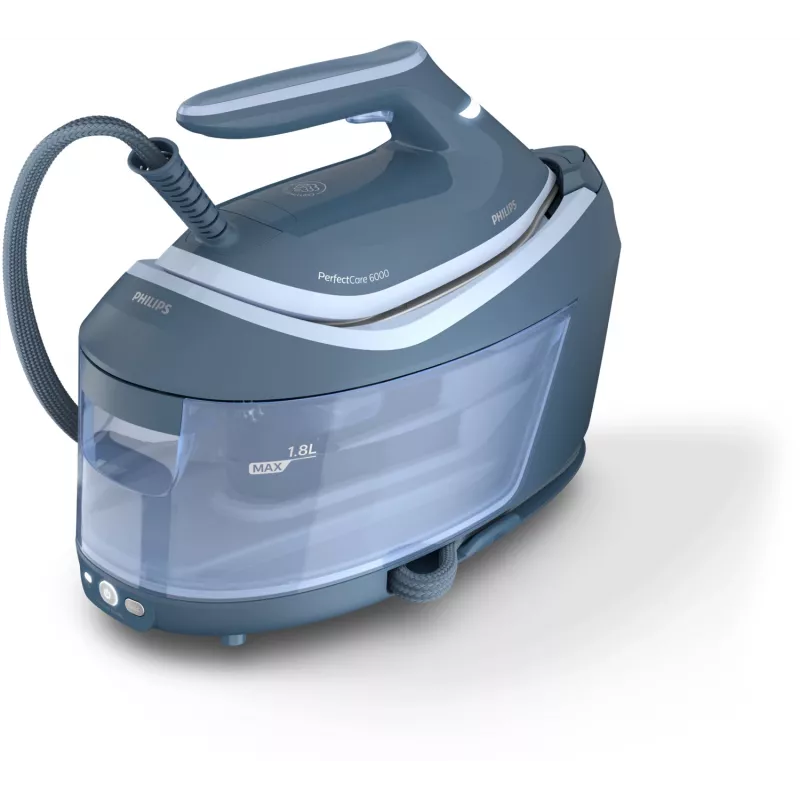 Philips 6000 sērija PSG6042/20 tvaika gludināšanas stacija 2400 W 1.8 L SteamGlide Advanced zila