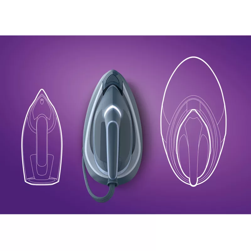 Philips 6000 sērija PSG6042/20 tvaika gludināšanas stacija 2400 W 1.8 L SteamGlide Advanced zila