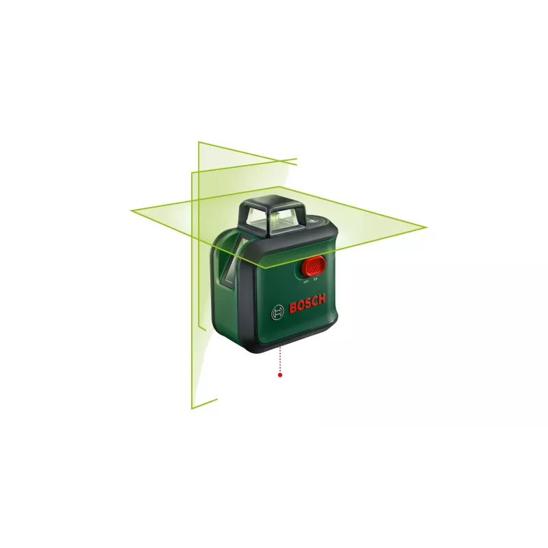 Bosch 0 603 663 B07 līniju/punktu līmeņrādis 24 m 630 - 650 nm (< 10 mW)