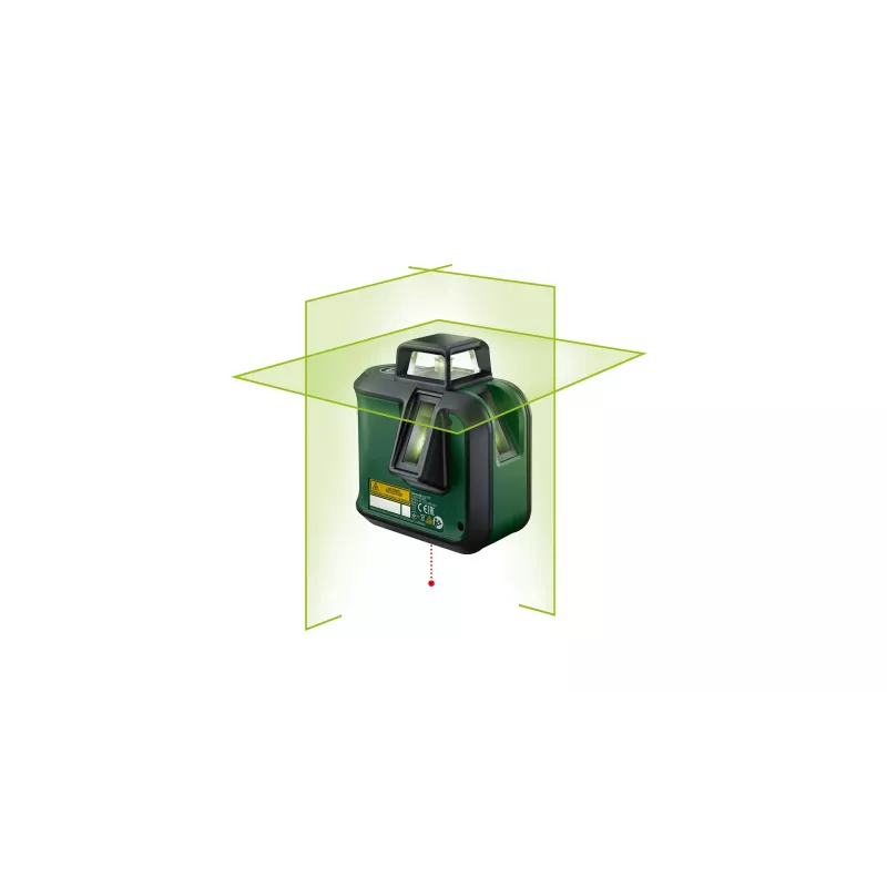 Bosch 0 603 663 B07 līniju/punktu līmeņrādis 24 m 630 - 650 nm (< 10 mW)
