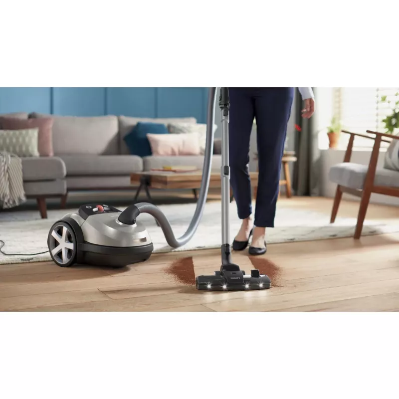 Philips 8000 series XD8152/12 putekļsūcējs 4 L cilindriskais putekļsūcējs sausā tīrīšana 900 W putekļu maiss