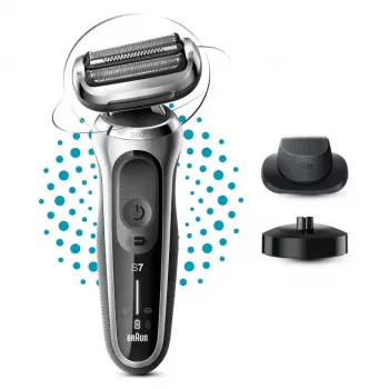 Folijas skuveklis Braun Series 7 71-S4200cs melns AutoSense akumulators