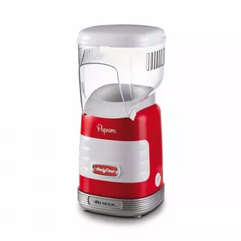 Ariete 2956, Pop Corn Party Time, Popkorna automāts, 60 g kukurūzas popkornam pagatavojas 2 minūtēs ar karstu gaisu, bez taukiem, 1000 W, sarkans