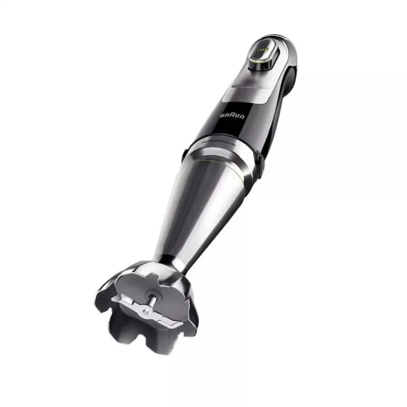 Braun MultiQuick 9 MQ9147X 0.6 L rokas blenderis 1200 W Melns, nerūsējošais tērauds