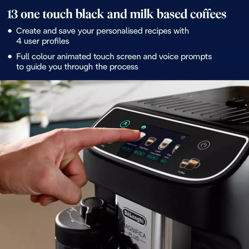 De’Longhi Magnifica Plus ECAM320.60.B Pilnībā automātisks espresso automāts 1,9 L