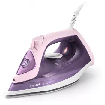 Philips 3000 series DST3020/30 gludeklis Tvaika gludeklis Keramikas zole 2200 W Rozā, Violeta
