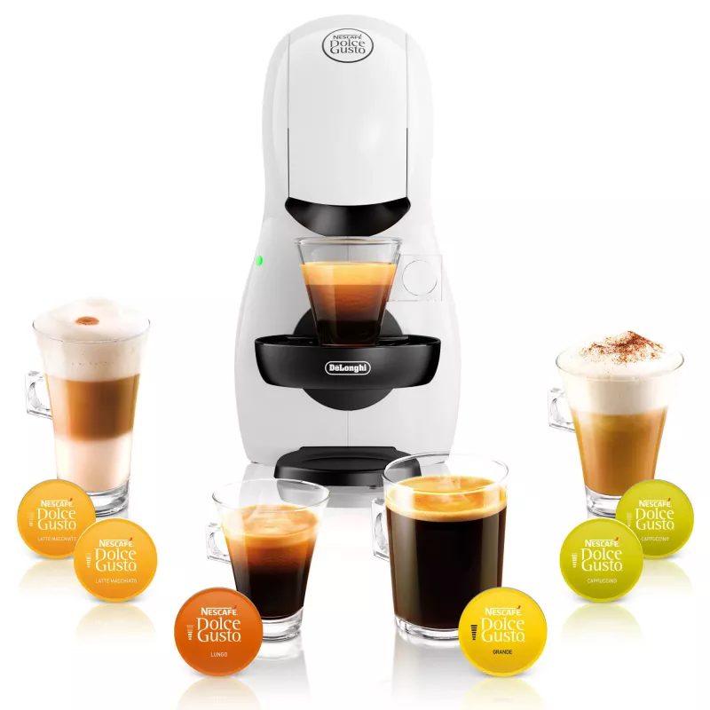 De’Longhi Piccolo EDG110.WB Manuāla kapsulu kafijas automāts 0,8 L