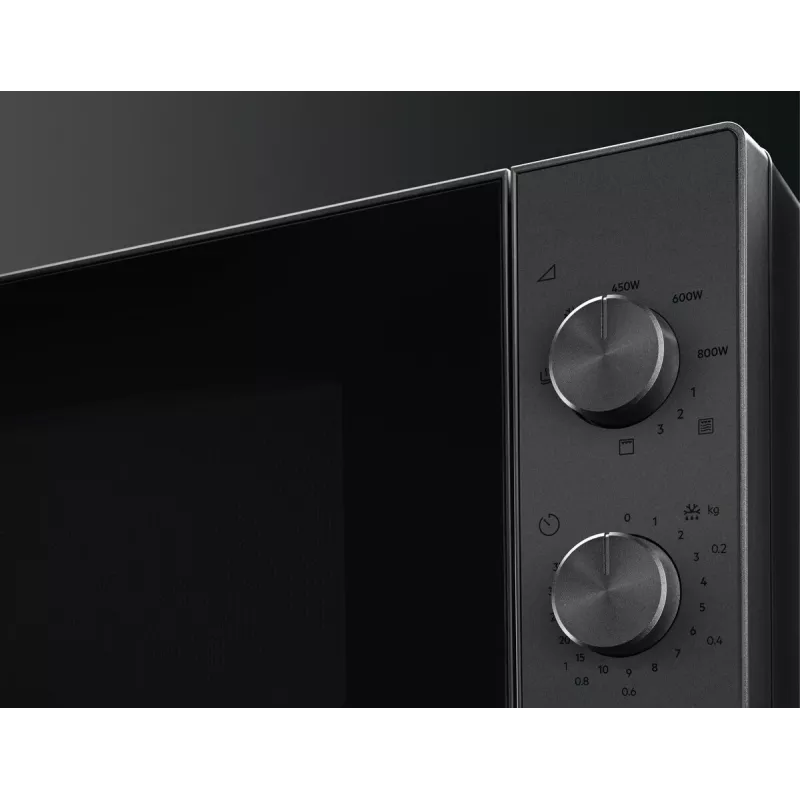 Electrolux EMZ421MMTI galda grila mikroviļņu krāsns — 800 W, 20 L, titāna krāsa, 270 mm grozāmais paliktnis