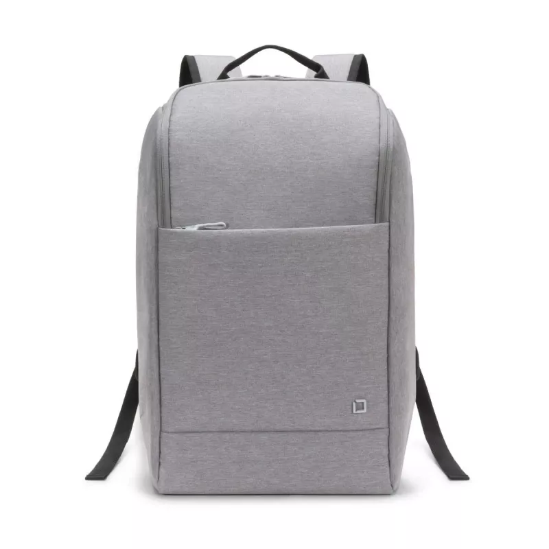 DICOTA Backpack Eco Motion - 13-15,6 collu piezīmjdatora mugursoma - Gaiši pelēka / 600D RPE poliesters