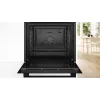 Iebūvējamā elektriskā cepeškrāsns Bosch Serie 4 HRG312BB4, 71 L, 3600 W, melna, skārienjutīga vadība, A+