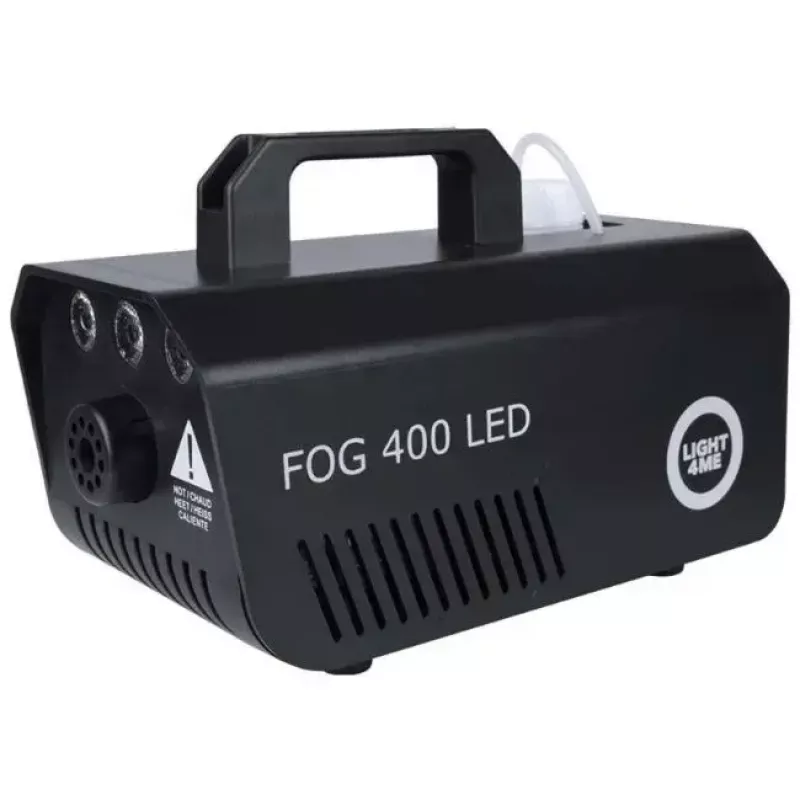 Smoke machine Light4Me GIG SET 1 400W LED — dūmu ģenerators ar LED apgaismojumu, IP20, komplektā ietilpst dūmu un miglas ģenerators