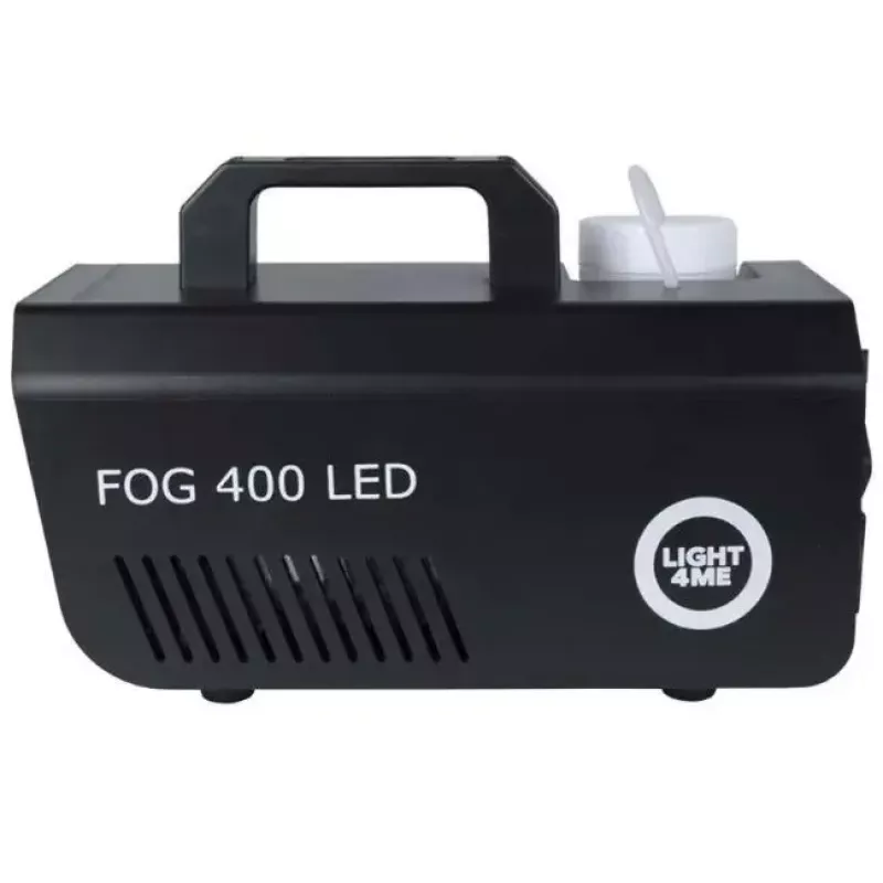 Smoke machine Light4Me GIG SET 1 400W LED — dūmu ģenerators ar LED apgaismojumu, IP20, komplektā ietilpst dūmu un miglas ģenerators