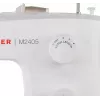 Pusautomātiskā šujmašīna SINGER M2405 — mehāniska, 11 programmas, 8 dūrienu veidi, 70 W, balta