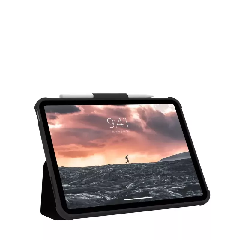 Folio Case Urban Armor Gear Plyo 27,7 cm 10,9 collas melna caurspīdīga