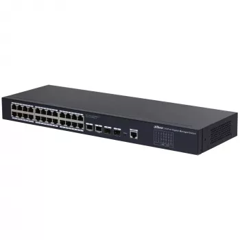 Dahua Technology SG4028 vadāms L2 Gigabit Ethernet (10/100/1000) melns