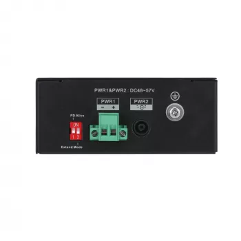 Dahua Technology PFS3110-8ET-96-V2 Nepārvaldāms Fast Ethernet (10/100) Power over Ethernet (PoE) 10U Melns