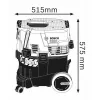 Bosch GAS 35 L AFC Professional Melns, Blue 1200 W