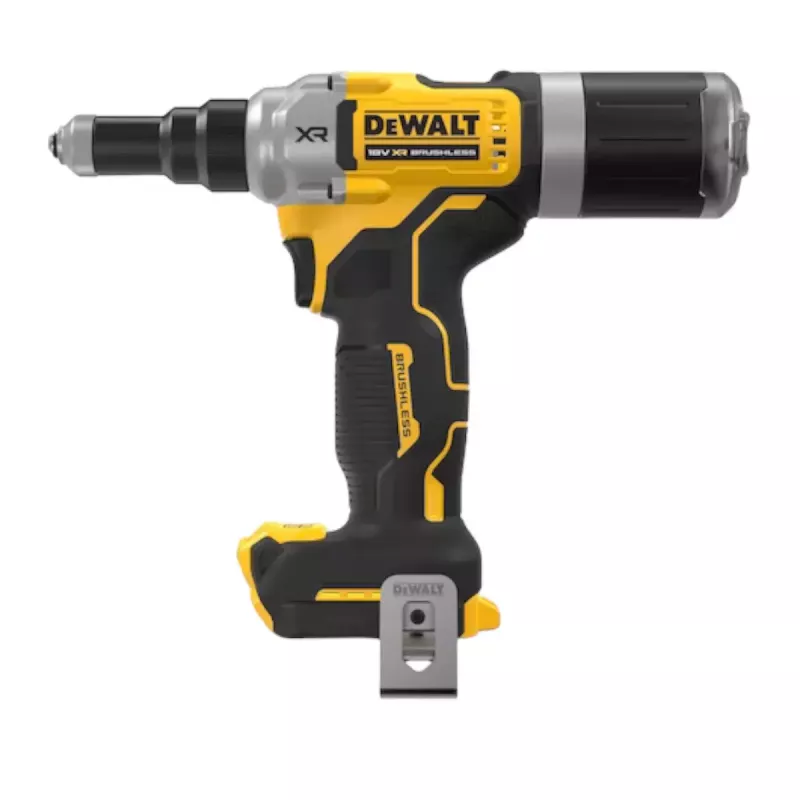 Bezvada kniedētājs DeWalt DCF414NT-XJ — darbināms ar baterijām, pārnēsājams