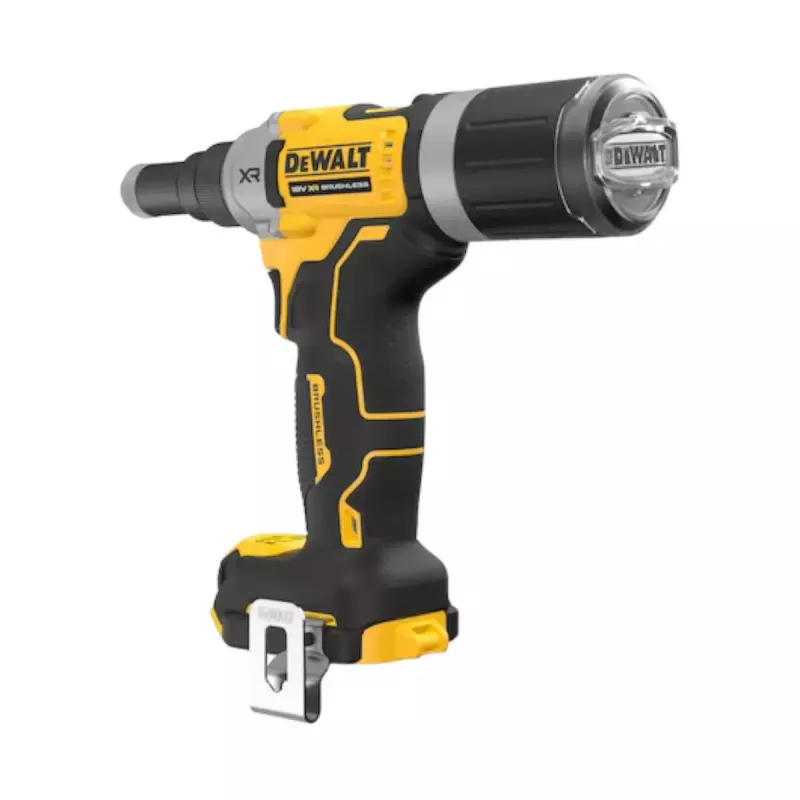 Bezvada kniedētājs DeWalt DCF414NT-XJ — darbināms ar baterijām, pārnēsājams