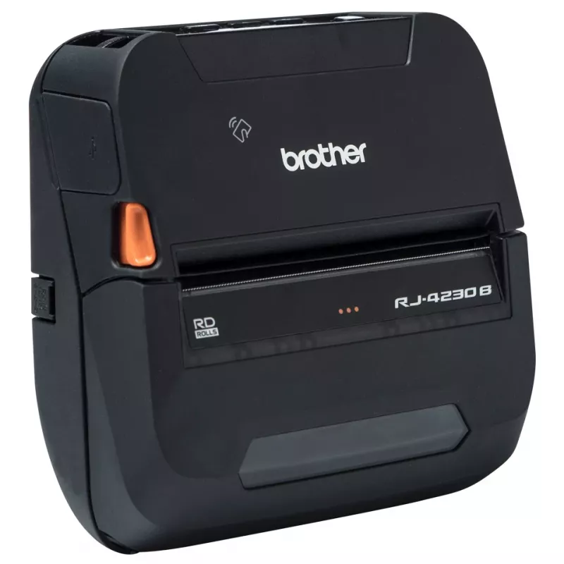 Brother RJ-4230B POS printeris 203 x 203 DPI Vadu un bezvadu Tiešās termodrukas mobilais printeris