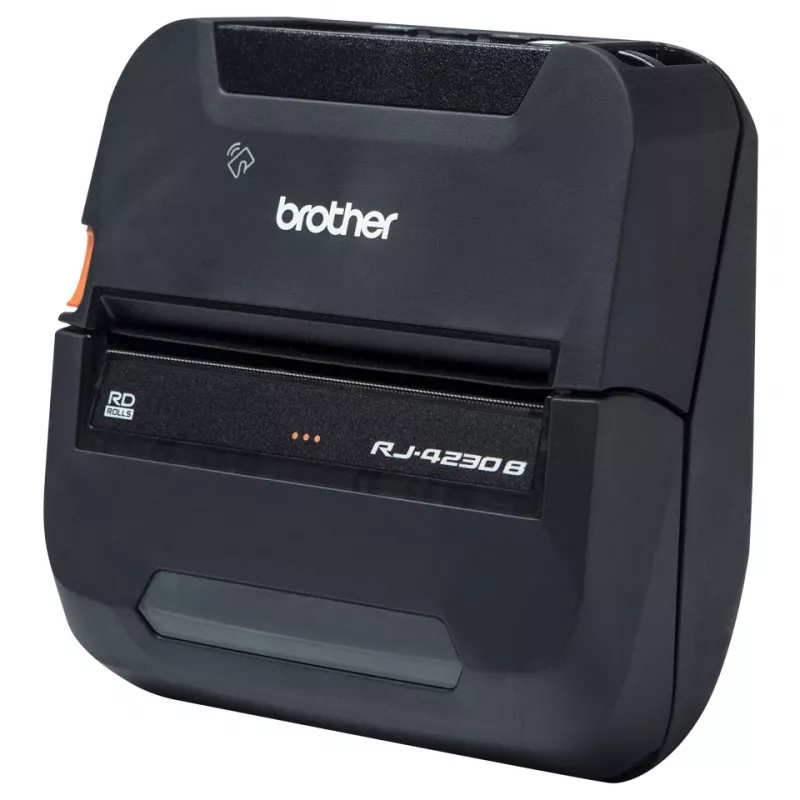 Brother RJ-4230B POS printeris 203 x 203 DPI Vadu un bezvadu Tiešās termodrukas mobilais printeris
