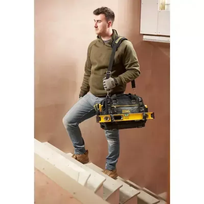 Instrumentu glabāšanas somas kaste Stanley FATMAX FMST17627-1 ūdensnecaurlaidīga melna dzeltena