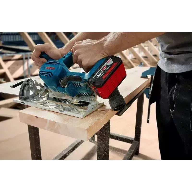 Bosch GKS 185-LI 16,5 cm melna, zila, pelēka 5000 apgr./min