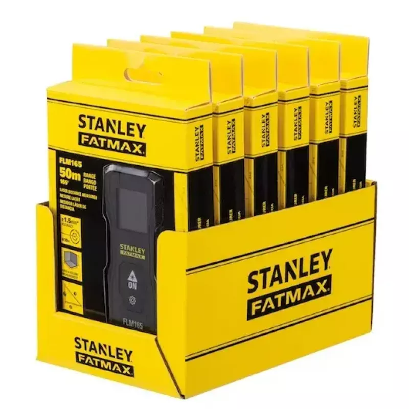 Lāzera attāluma mērītājs Stanley FATMAX FMHT77165-0 Melns 50 m