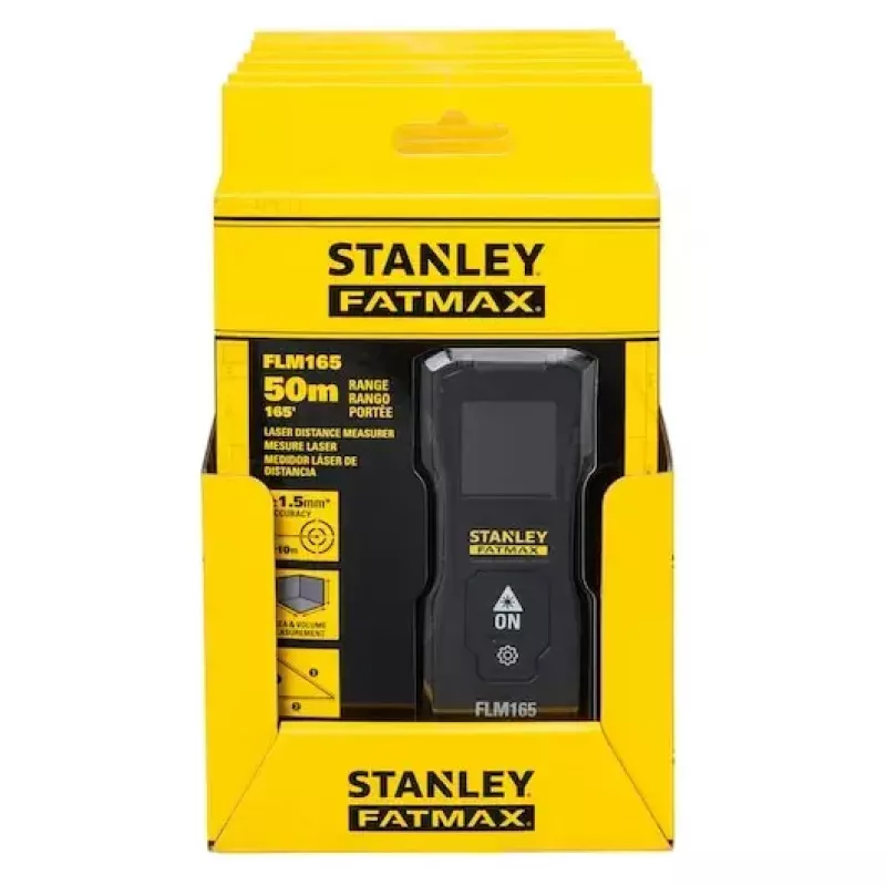 Lāzera attāluma mērītājs Stanley FATMAX FMHT77165-0 Melns 50 m