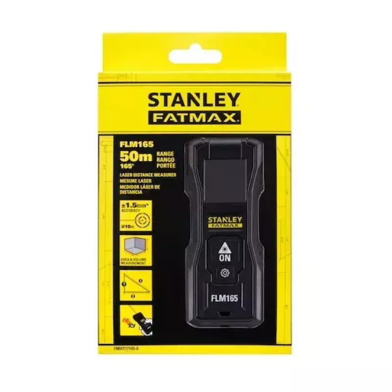 Lāzera attāluma mērītājs Stanley FATMAX FMHT77165-0 Melns 50 m