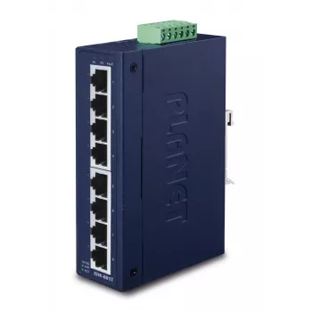 PLANET Industrial Switch Ip30 plāns Type 8-port