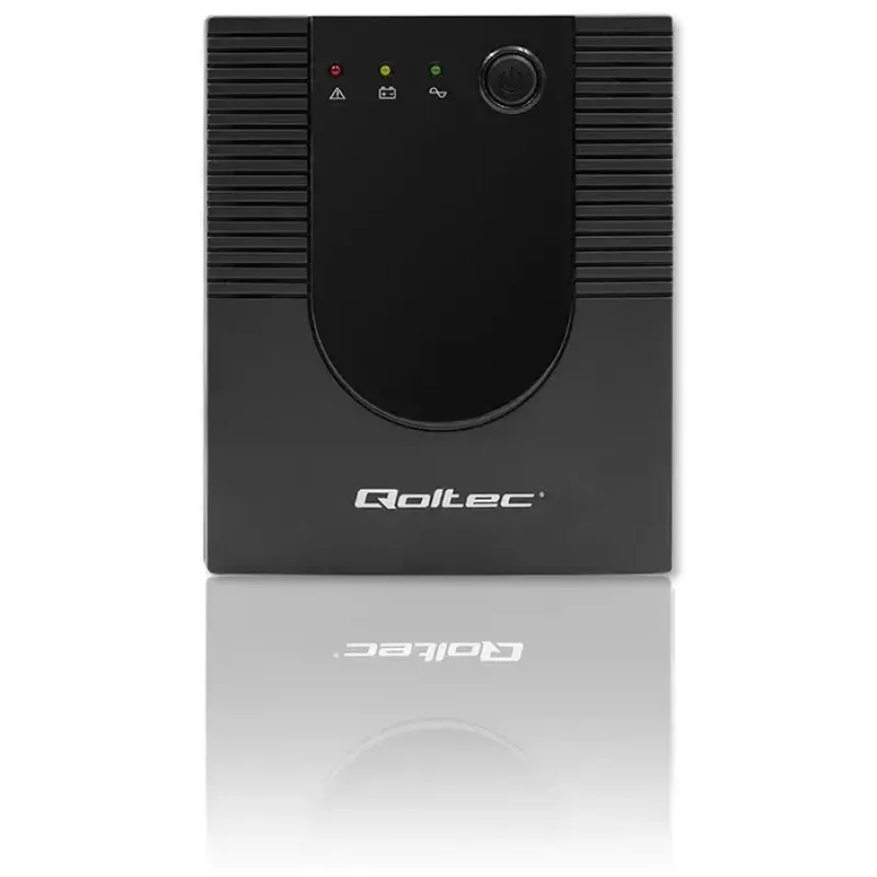 Qoltec UPS 53776 Line-Interactive 1,5 kVA 900 W 4 maiņstrāvas kontaktligzdas