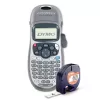 DYMO LetraTag LT-100H rokas etiķešu printeris | ABC tastatūras etiķešu printeris ar viegli lietojamu 13 rakstzīmju LCD ekrānu | mājai vai birojam | sudraba