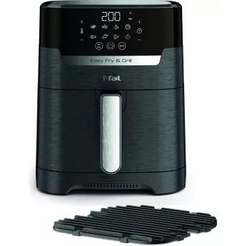 Tefal Easy Fry & Grill EY5058 viena 4,2 L brīvstāvošs 1550 W karstā gaisa fritieris Melna