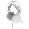 GENESIS NSG-2308 austiņas/austiņu komplekts Vadu Galvas lentes Spēļu USB Type-A Balts