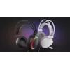 GENESIS NSG-2308 austiņas/austiņu komplekts Vadu Galvas lentes Spēļu USB Type-A Balts