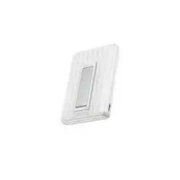 Pārnēsājams baterijas ārējais akumulators USB 10000mAh Rapid/Mag balts 5022801022