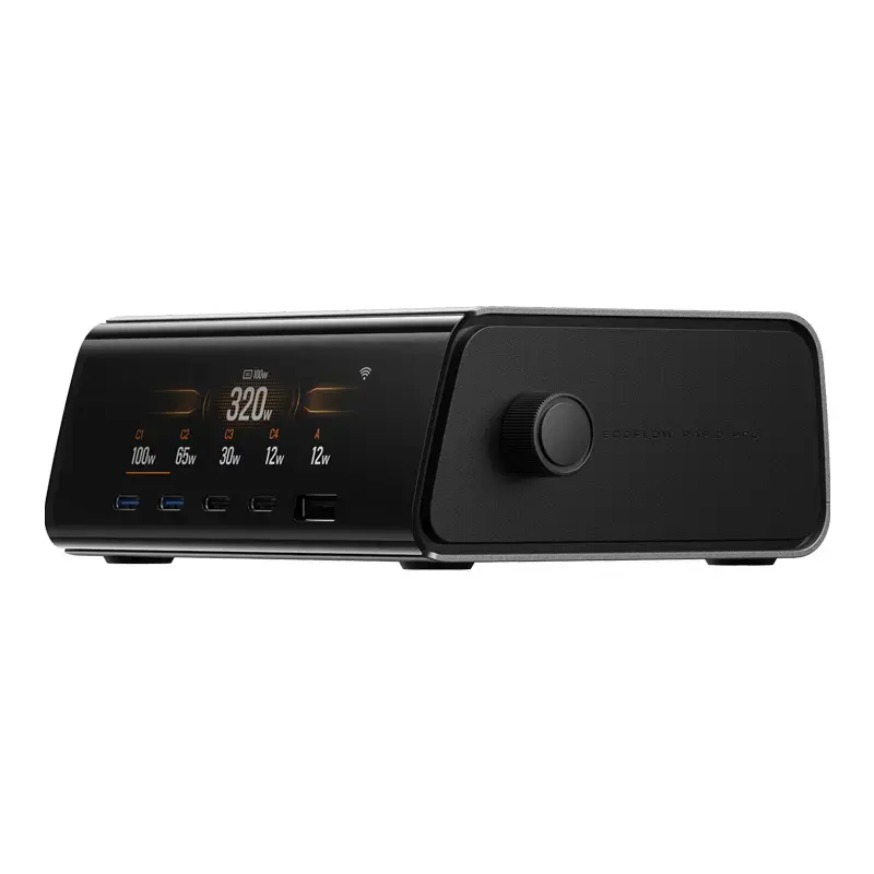 Lādētājs EcoFlow EF-STATION320W-EU galda lādētājs 320W pārnēsājamām ierīcēm