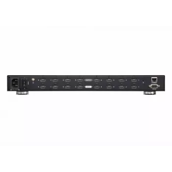 ATEN 8X8 True 4K HDMI Matrix Switch, AV matricas komutators, 18 Gbit/s, 600 MHz, 4096 x 2160 pikseļi, 4096 x 2160, 3840 x 2160, 1920 x 1200, Melns