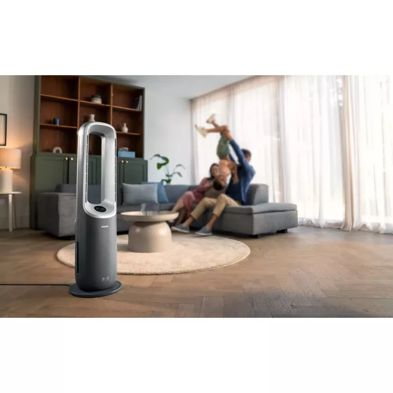 Philips AMF870/15 gaisa attīrītājs 70 m² 46 dB 2200 W Sudraba, Pelēks