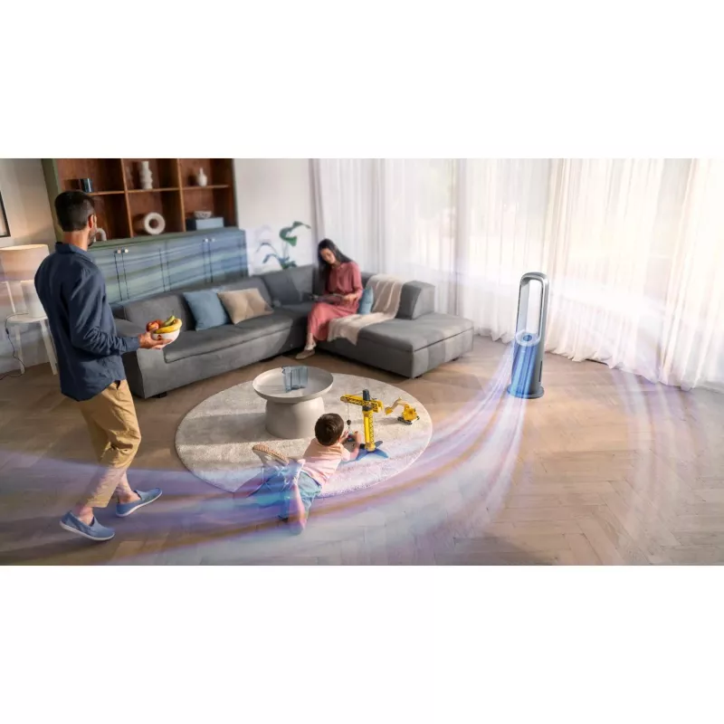 Philips AMF870/15 gaisa attīrītājs 70 m² 46 dB 2200 W Sudraba, Pelēks