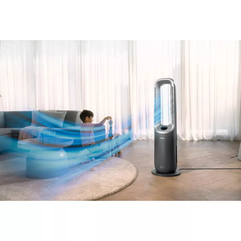 Philips AMF870/15 gaisa attīrītājs 70 m² 46 dB 2200 W Sudraba, Pelēks