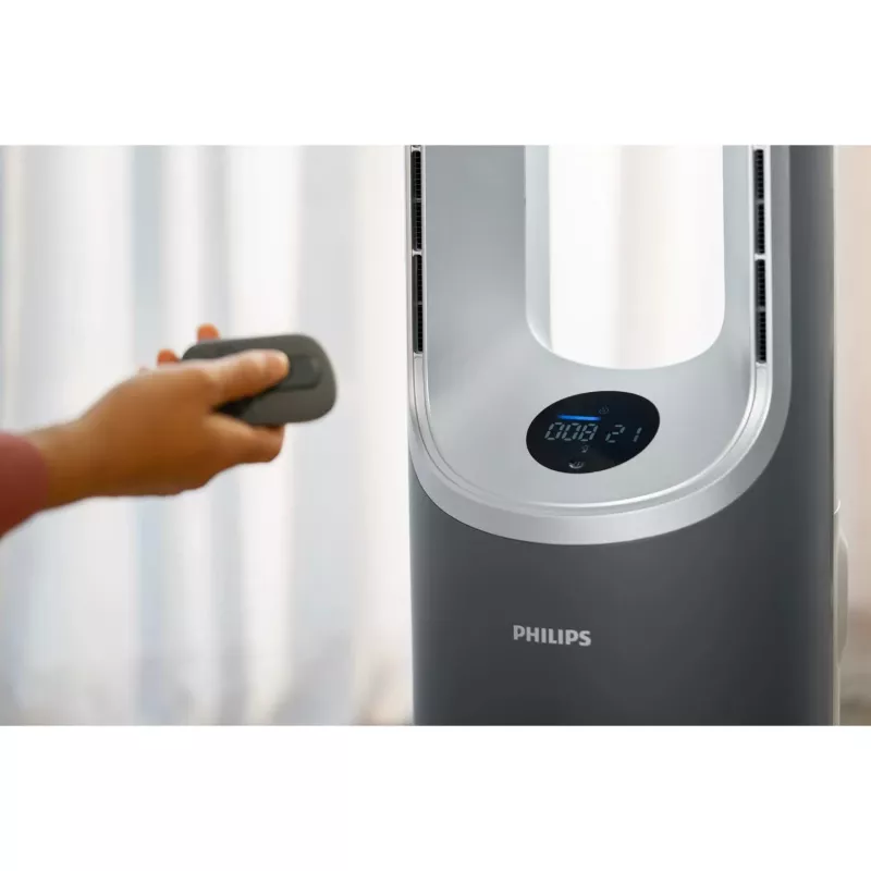 Philips AMF870/15 gaisa attīrītājs 70 m² 46 dB 2200 W Sudraba, Pelēks