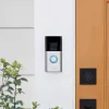 Battery Doorbell Plus Ring Melns Nickel