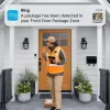 Battery Doorbell Plus Ring Melns Nickel
